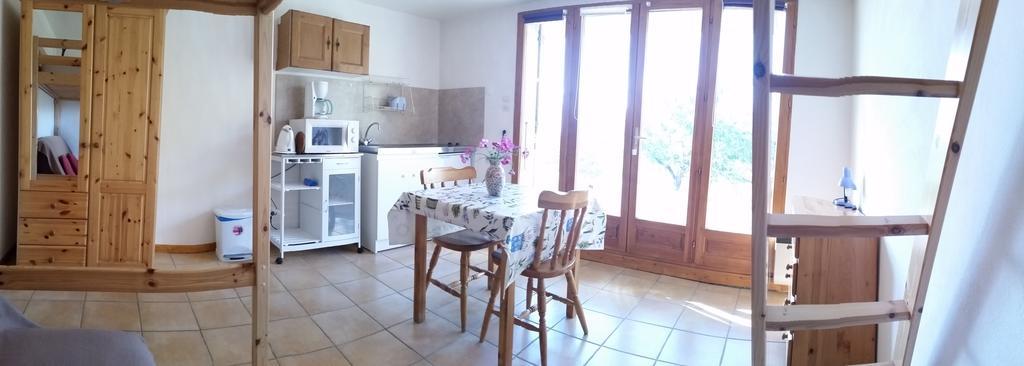 Studio Barcelonnette Ubaye, Provence Enchastrayes Eksteriør bilde